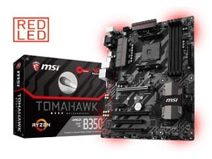 MSI、AMD B350チップセットでAMD「RYZEN」対応の低価格なATXマザー