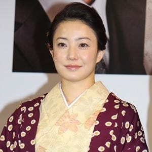 菅野美穂、料亭の女将役で着物に感謝「役作りが必要ないくらい助けられた」