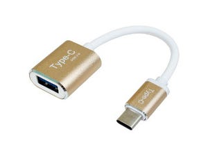 USB Type-C → Type-Aの変換ケーブル、上海問屋から