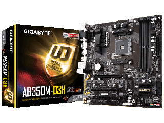 GIGABYTE、メインストリーム向けのB350搭載マザーボード「GA-AB350M-D3H」