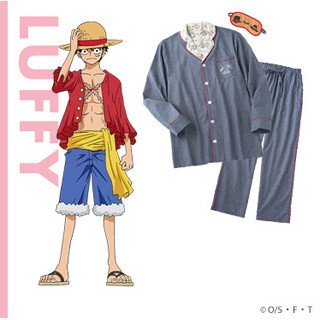 PEACH JOHN×ONE PIECEコラボ第二弾! ルフィやサボのパジャマが新登場