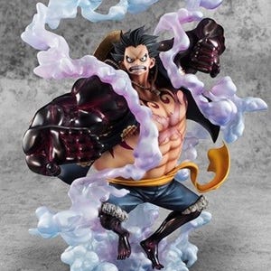 『ONE PIECE』ルフィのギア4バウンドマンが迫力の大型フィギュアになって登場