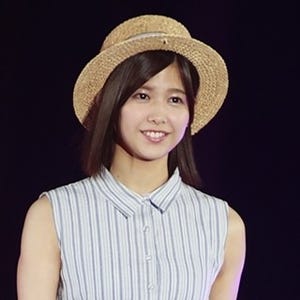 欅坂46･渡邉理佐、ミニワンピで美脚すらり! ノンノモデルとしてランウェイ