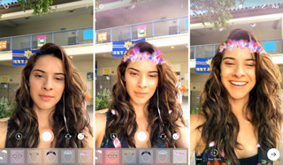 Instagram、「顔フィルタ」「"巻き戻し"動画」「消しゴムブラシ」など追加
