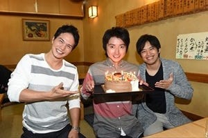 藤原竜也、市原隼人&三浦貴大らの誕生日サプライズに感謝「ありがとう」