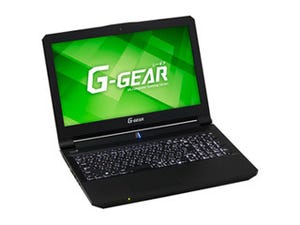 ツクモ、GTX 1060 6GB搭載の15.6型ゲーミングノートPC - 税別約16万円から