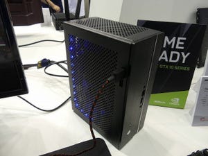 COMPUTEX TAIPEI 2017 - ASRockが新規格「Micro-STX」のベアボーン展示、GTX 1080も内蔵可能