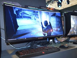 COMPUTEX TAIPEI 2017 - G-SYNC HDR対応、4K解像度の35型湾曲ディスプレイが新登場