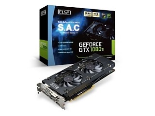 ELSA、長さ266.7mmでコンパクトなGeForce GTX 1080 Tiグラフィックスカード