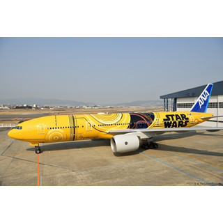 ANA、スター・ウォーズ「C-3PO ANA JET」を期間限定で就航便公開