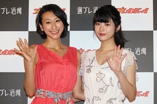 浅田舞&馬場ふみか、互いの美くびれ&腹筋に大興奮「すごい!」