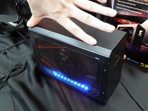 COMPUTEX TAIPEI 2017 - 外付けGPUボックスの後発組は「コンパクト」で勝負