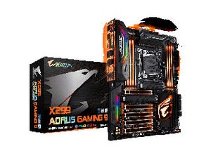 GIGABYTE、「AORUS」ブランドのX299搭載ゲーミングマザーボード 3モデル