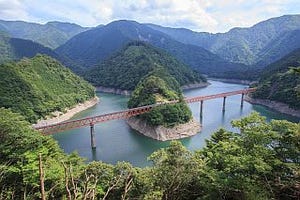 大井川鐵道奥大井湖上駅が第1弾に - 海外のような絶景から手紙でサプライズ