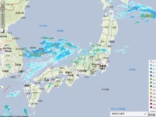 台風やゲリラ豪雨への備えに! 降水状況をグラフィカルに表示できる雨雲レーダーサイト5選