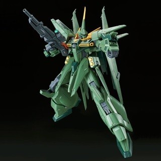 『ガンダムZZ』バウ量産型がガンプラRE/100に登場! 色調異なる緑を成型色で表現