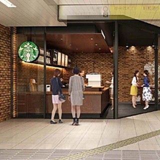 JR秋葉原駅にスターバックスがオープン! 万世橋駅の駅舎にならった赤レンガ