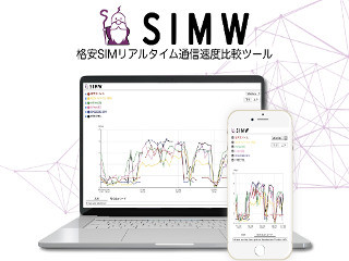 格安SIMのリアルな通信速度がわかるWebツール「SIMW」