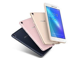 ASUS、美顔でライブ配信できるエントリー機「ZenFone Live」- 税別19800円