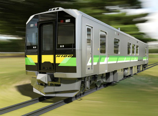 JR北海道H100形「DECMO(デクモ)」新型車両は電気式気動車、試作車が2月落成