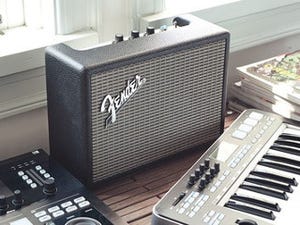 Fenderのギターアンプ風Bluetoothスピーカー、ポータブルと据え置きの2機種