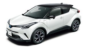 トヨタ「C-HR」ツートーンのボディカラーを設定して発売 - 8パターンを用意