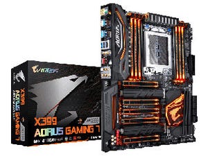 GIGABYTE、X399搭載マザー"X399 AORUS Gaming 7"を10日発売 - 税別52,800円