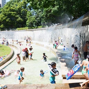 水遊びデビューに! 子どもが育つ"じゃぶじゃぶ池"のある公園