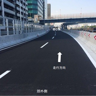 首都高速道路、9/14に羽田線(上り)東品川付近をう回路に切り替え