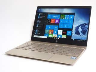 シルクゴールドに輝くクラムシェル - 13.3型モバイルノートPC「HP ENVY 13」