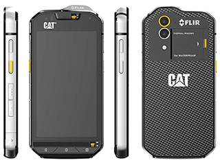 キャタピラーの最上位スマホ「CAT S60」- サーモグラフィの撮影に対応