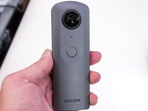 今度のリコー「THETA V」は4K動画も撮れる360°カメラ - IFA2017カンファレンスから