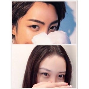 ざわちん、TAKAHIRO&武井咲のものまねメイク披露「ご結婚を祝して」