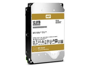 ついに出た12TBのウエスタンデジタル製HDD、税別7万円で10月登場