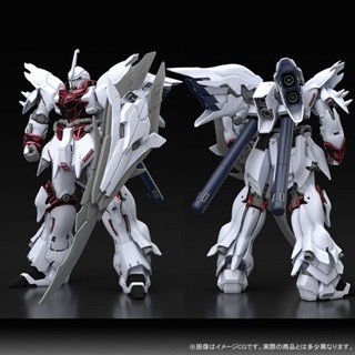 『ガンダムビルドファイターズ バトローグ』純白のシナンジュ立体化、大型剣も再現