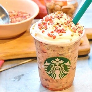 スタバ"アーモンドミルクフラペチーノ"は、ナッツのザクザク食感がやみつき