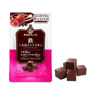 鉄と大豆イソフラボンを配合したチョコレートタイプのサプリが新登場