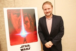 『スター･ウォーズ』新作のサプライズはハン･ソロ以上!? R･ジョンソン監督「もうちょっと上かな」