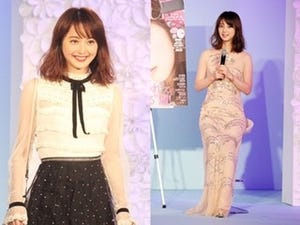 佐々木希、シースルードレスで美肌&美脚チラリ! 美しさに会場うっとり