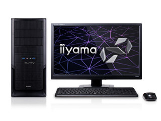 iiyama PC、11万円強の第8世代Intel Core搭載ミドルタワーPC