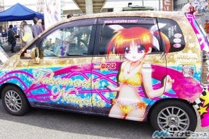 名古屋モーターショー2017「痛車」も集結! なのは・ラブライブなど