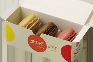 フランス直輸入! マックカフェ バイ バリスタに4種のマカロンが登場