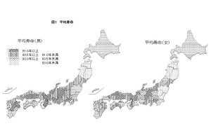 平均寿命、女性1位は長野県で87.67年 - 男性は?