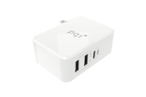 PQI、USB PDに対応した3ポートUSB充電器