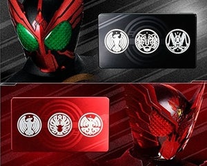 『仮面ライダーオーズ』ベルトとコアメダルのジュラルミン名刺ケースが登場