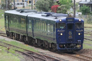 JR九州「かわせみ やませみ」で受験生応援、一勝地駅で一勝つかむ