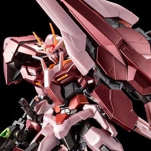 『ガンダム00V』トランザム色のダブルオーセブンソード/GがガンプラMG化