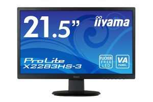 iiyama、VAパネル採用の21.5型ワイド液晶ディスプレイ