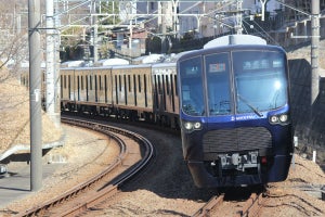 相鉄20000系、デビュー2日目も夕方で運行終了 - 車内表示器調整へ