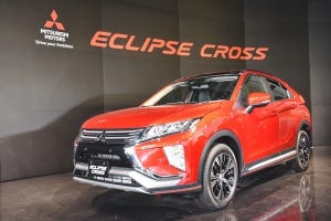 三菱の4年ぶりとなる新型車「エクリプス クロス」はらしさ全開のクーペSUV